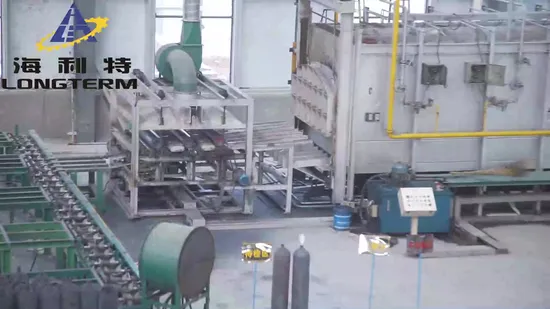 Cilindro de gás CNG que extingue o forno de têmpera/aquecimento/endurecimento