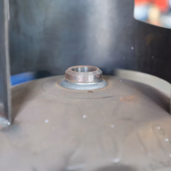 Linha de fabricação do corpo dos equipamentos de fabricação do cilindro de gás GLP 12,5kg/15kg máquina de soldadura do cerco