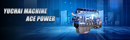 Motor a gás clássico de emissão Euro 5 Yuchai YC6GN de ​​6 cilindros de alta qualidade com bom desempenho de potência, boa economia, alta confiabilidade, baixa vibração e ruído