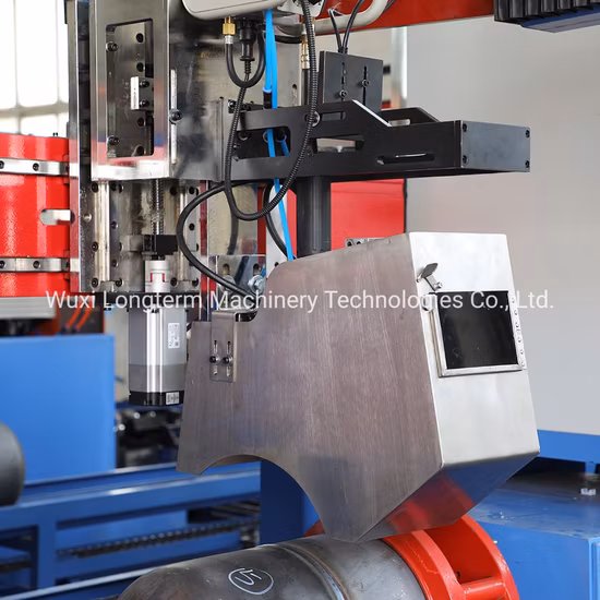 Linha de produção inteira do cilindro de gás GLP Equipamentos de fabricação de corpo Máquina de solda de costura circunferencial
