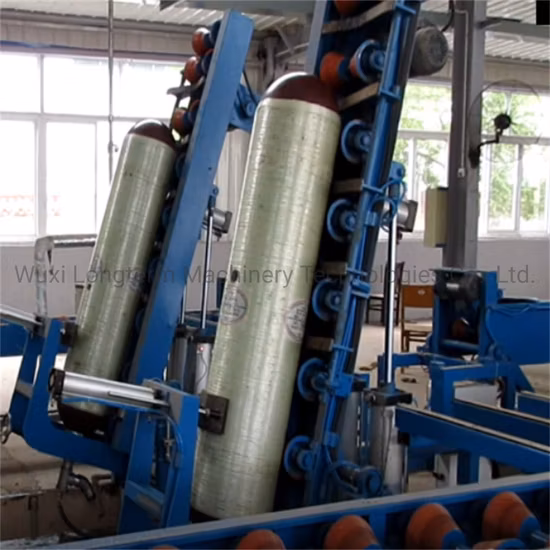 Tipo pórtico 200 PCS de capacidade diária máquina de testes hidráulicos externos para CNG/cilindro industrial